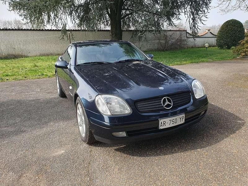 Usata Mercedes SLK200 192 CV (141 kW) 1998 Blu/azzurro Cabrio
