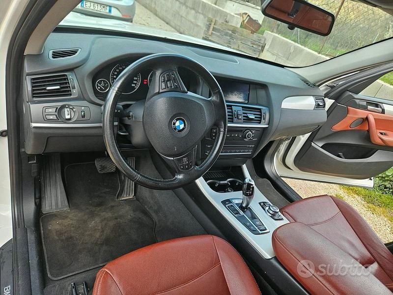 Usata BMW X3 Efficient Dynamics 190 CV (139 kW) 2011 Bianco SUV