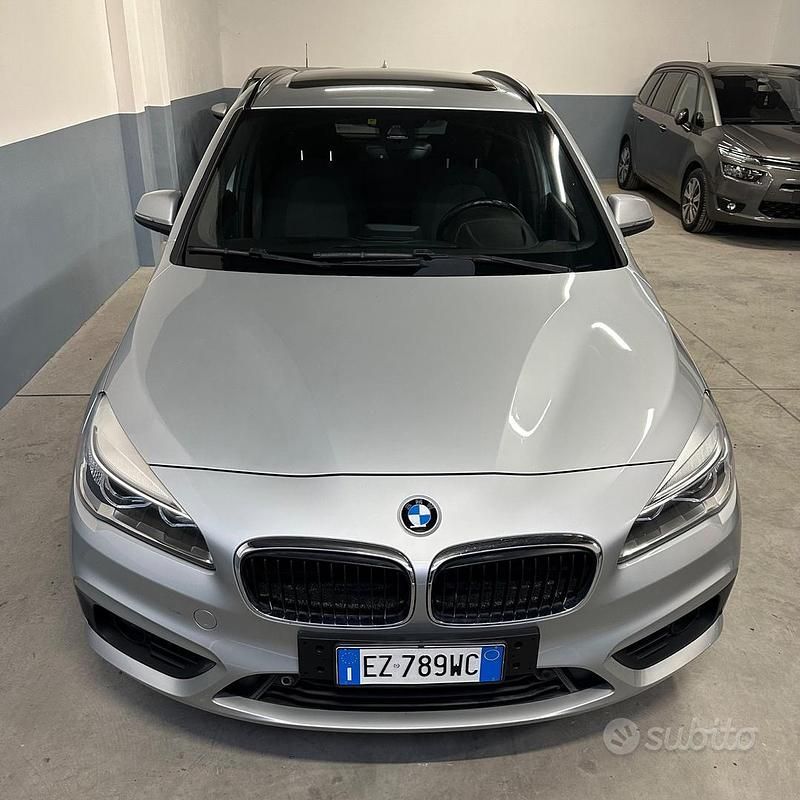 Usata BMW 216 Active Tourer Luxury Line 115 CV (84 kW) 2015 Grigio Monovolume