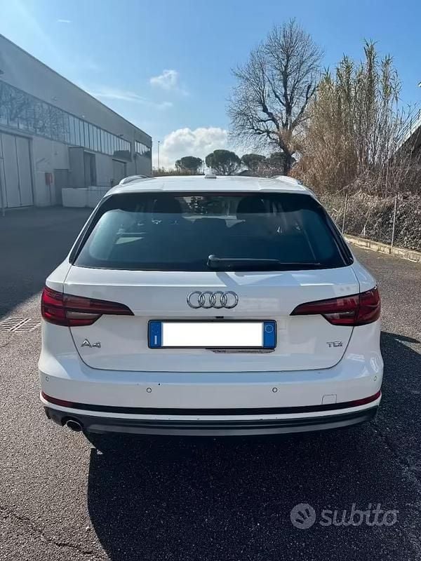 Usata Audi A4 S-Line 122 CV (89 kW) 2017 Bianco Station wagon