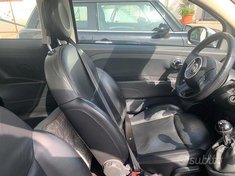 Usata Fiat 500 95 CV (69 kW) 2007 Bianco Berlina