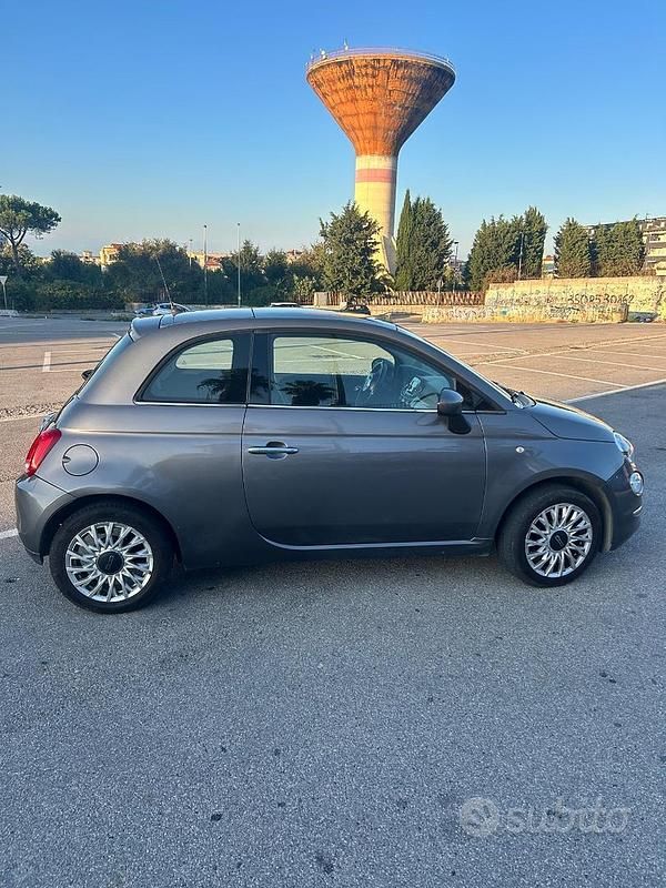 Usata Fiat 500 Lounge 69 CV (50 kW) 2016 Grigio Utilitaria