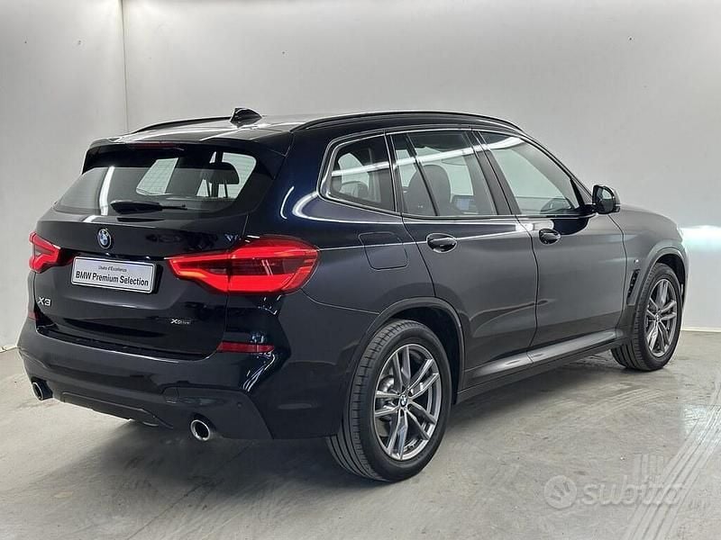 Usata BMW X3 M Sport 190 CV (139 kW) 2021 Nero SUV