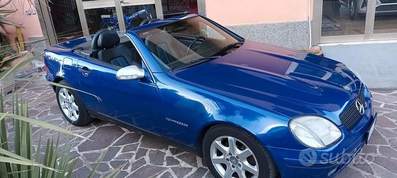 Blu Usata 2002 Mercedes SLK200 Cabrio | 5500 € (Super prezzo) - Immagine 1/4