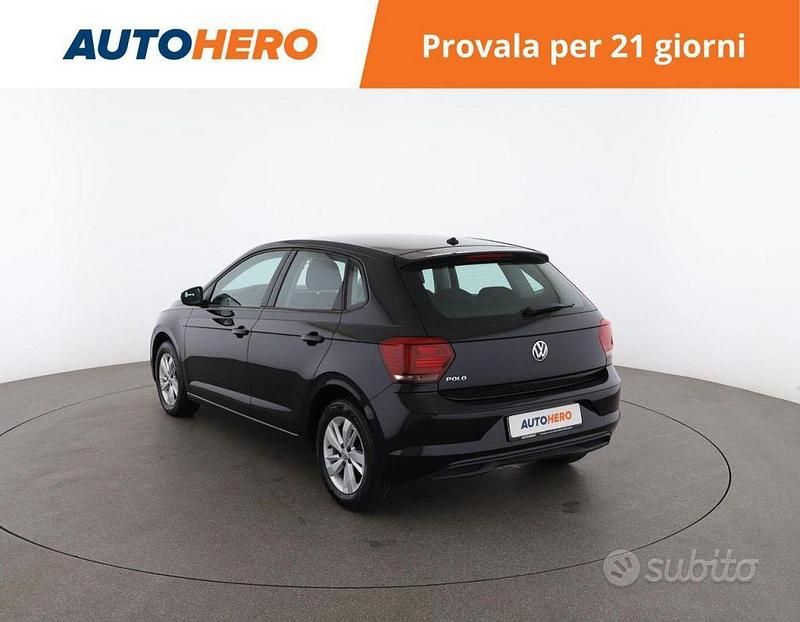 Usata VW Polo 95 CV (69 kW) 2021 Nero Utilitaria