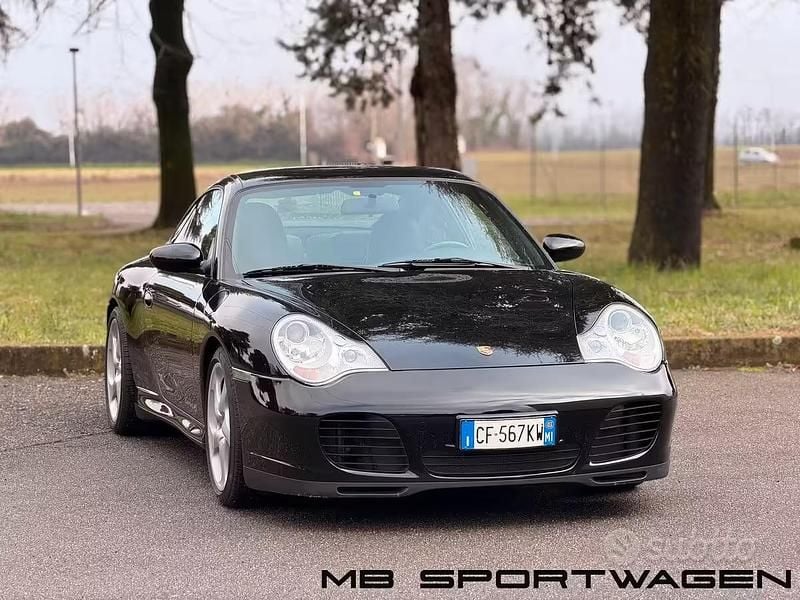 Usata Porsche 996 345 CV (253 kW) 2003 Nero Coupé