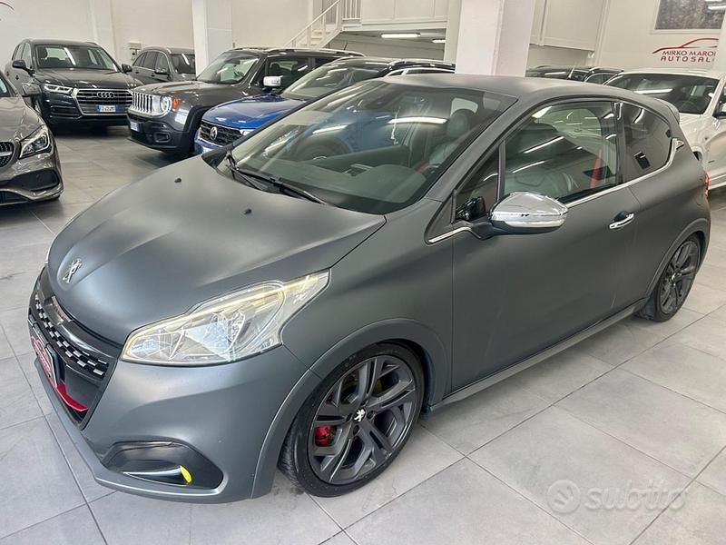 Usata Peugeot 208 GTi 208 CV (152 kW) 2016 Grigio Utilitaria