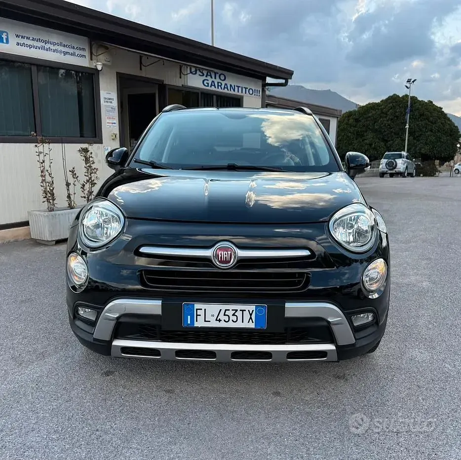Usata Fiat 500X Cross 95 CV (69 kW) 2017 Nero SUV