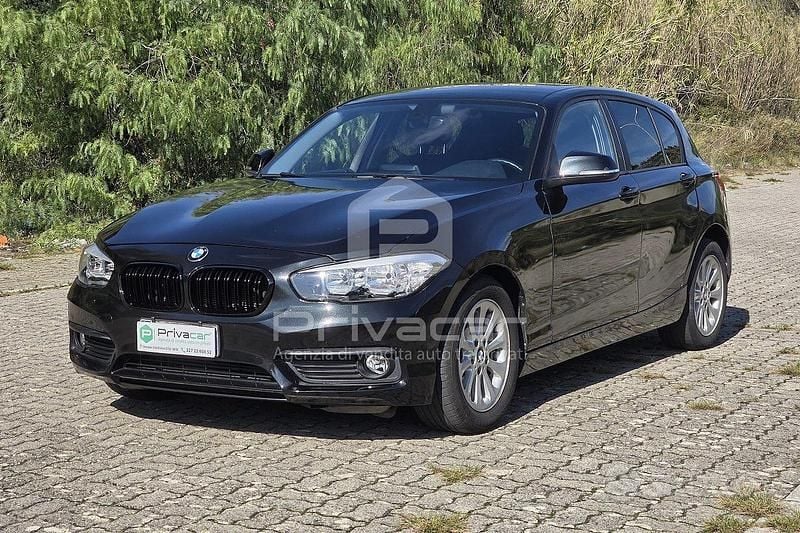 Usata BMW 116 116 CV (85 kW) 2018 Nero Utilitaria