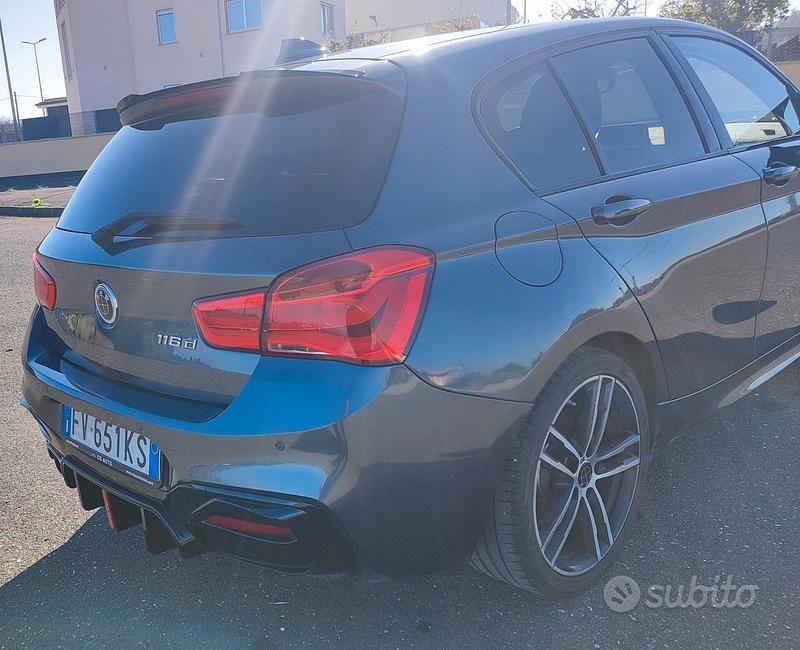 Usata BMW 116 M Sport 116 CV (85 kW) 2019 Grigio Utilitaria