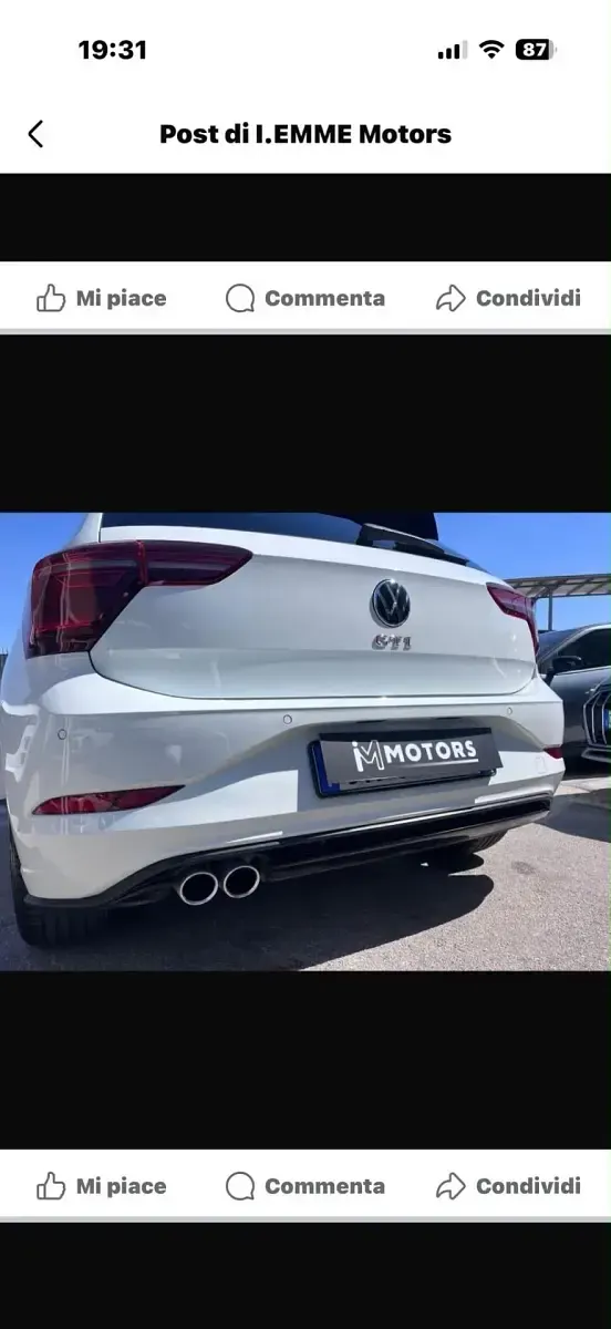 Usata VW Polo GTI 207 CV (152 kW) 2023 Argento Utilitaria