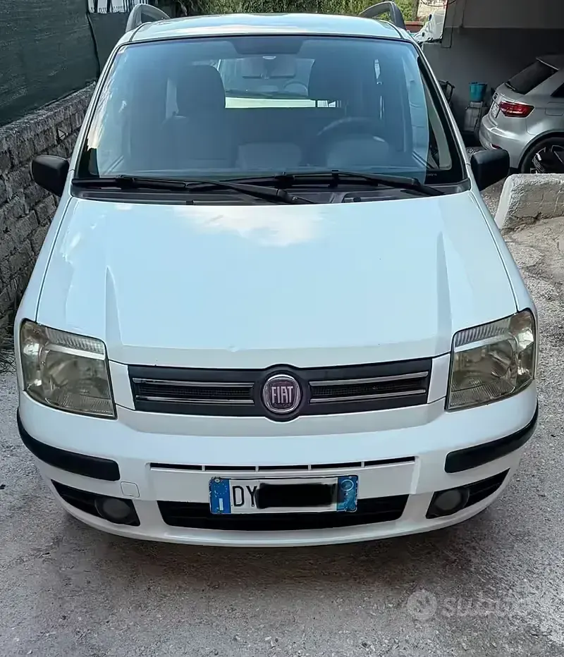 Usata Fiat Panda 77 CV (56 kW) 2009 Bianco Utilitaria