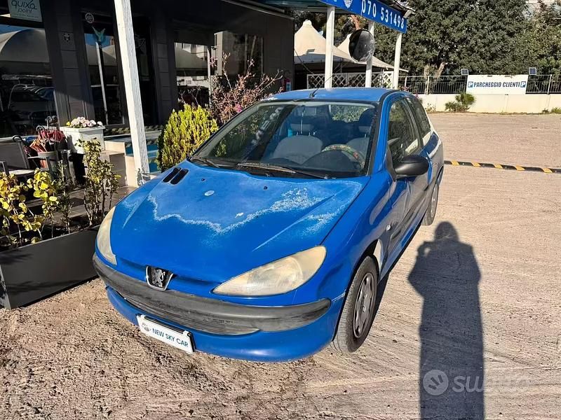 Usata Peugeot 206 59 CV (43 kW) 2000 Blu Berlina