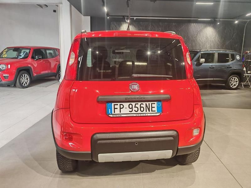 Usata Fiat Panda Cross Cross 95 CV (69 kW) 2018 Rosso Utilitaria