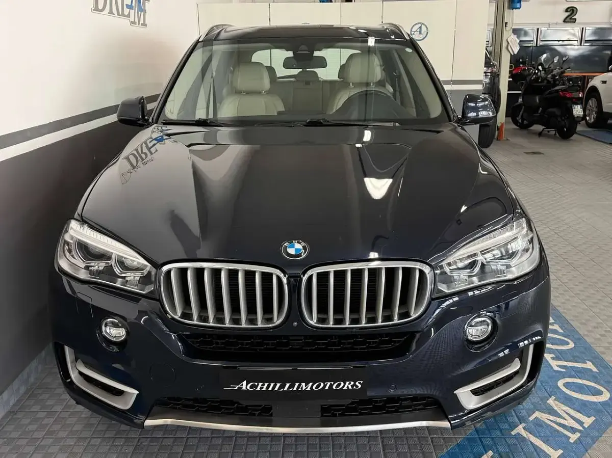Usata BMW X5 231 CV (169 kW) 2018 Blu/azzurro SUV