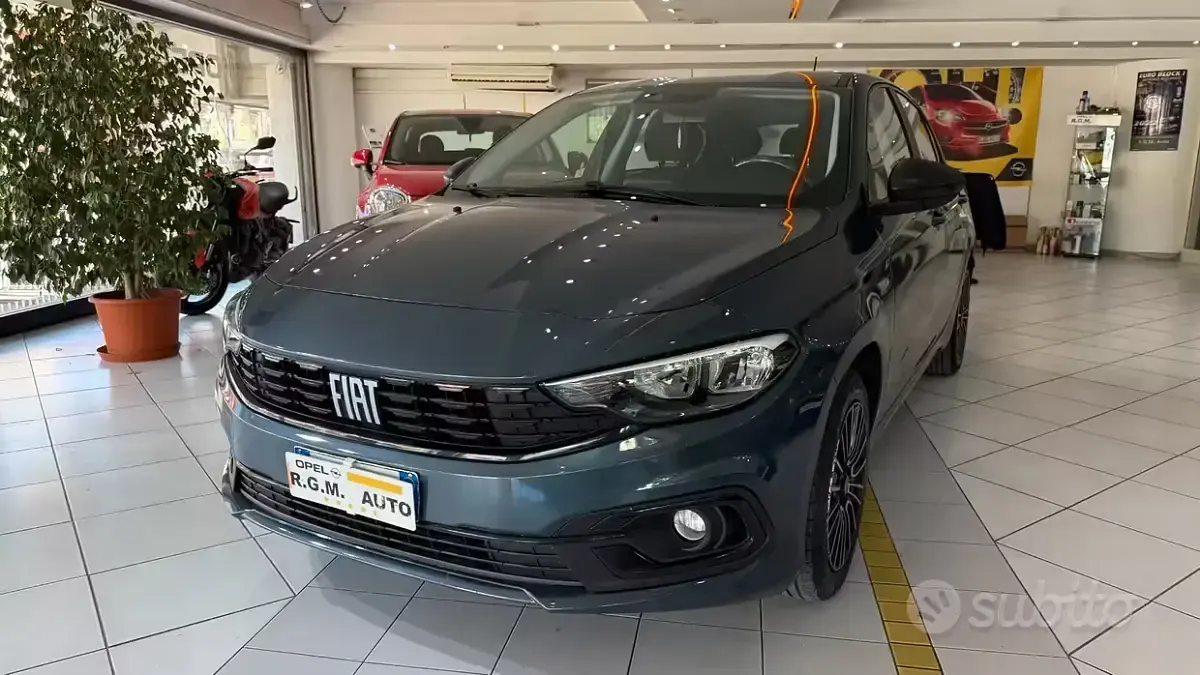 Occasion Fiat Tipo City Life 95 ch (69 kW) 2022 Bleue Berline