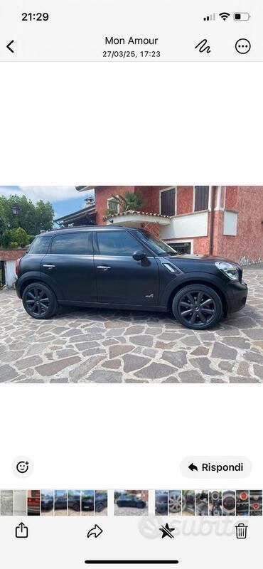 Usata Mini Cooper SD Countryman 2014 Nero SUV