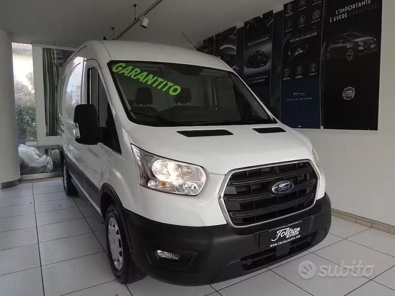 Usata Ford Transit 131 CV (96 kW) 2021 Bianco Berlina