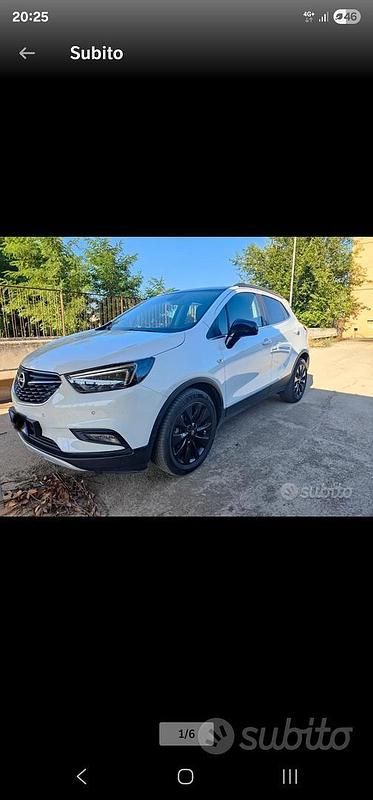 Usata Opel Mokka X 140 CV (102 kW) 2017 Bianco SUV