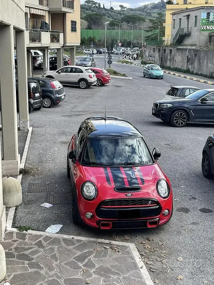 Usata Mini Cooper S 192 CV (141 kW) 2014 Rosso Utilitaria