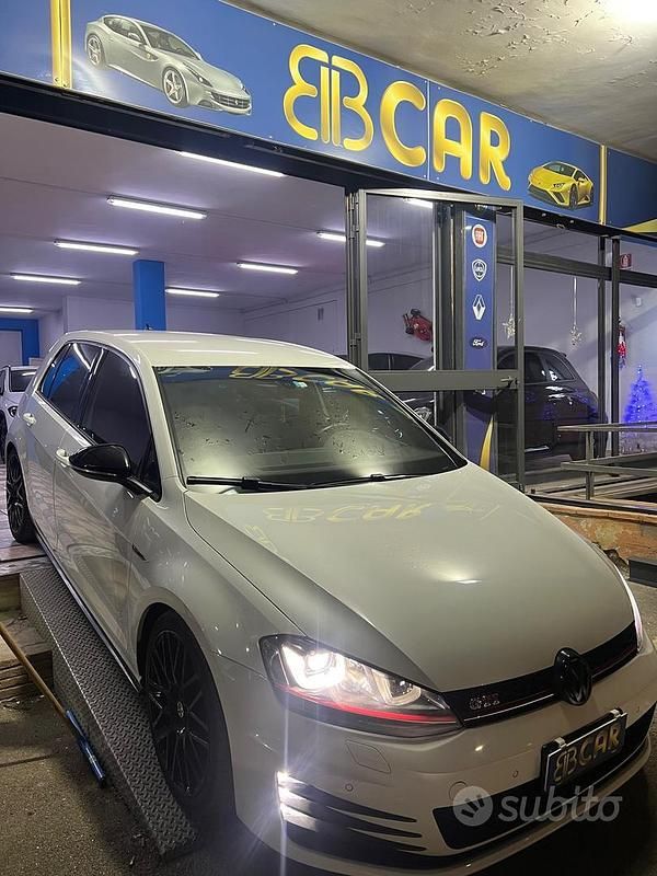 Usata VW Golf VII GTI 350 CV (257 kW) 2014 Bianco Berlina