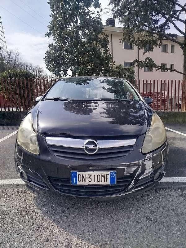 Usata Opel Corsa Sport 75 CV (55 kW) 2008 Nero Utilitaria