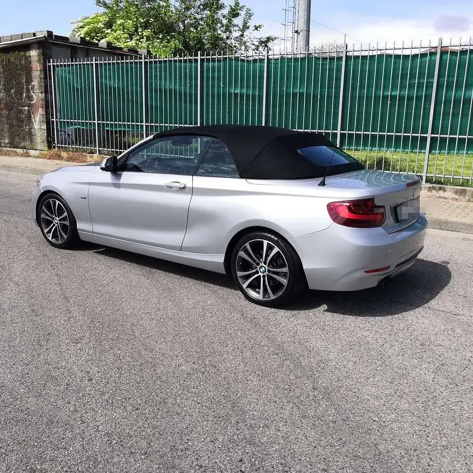 Usata BMW 220 Sport Line 190 CV (139 kW) 2016 Argento Cabrio