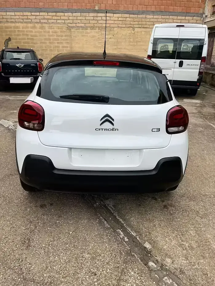 Usata Citroën C3 75 CV (55 kW) 2017 Bianco Berlina