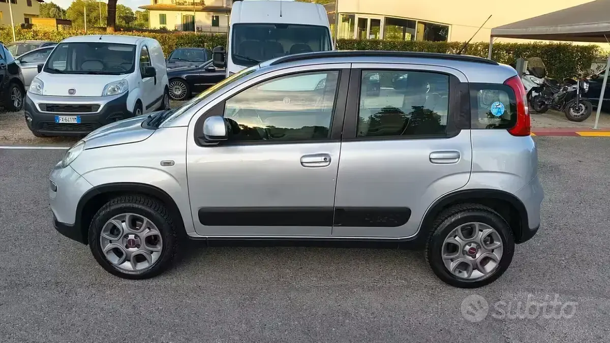 Usata Fiat Panda 4x4 S 75 CV (55 kW) 2015 Grigio Utilitaria