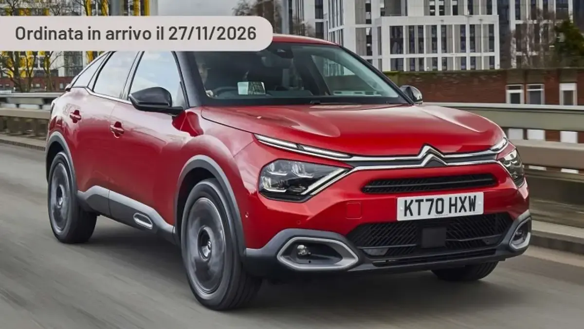 Nuova Citroën C4 145 CV (106 kW) 2026 Argento SUV