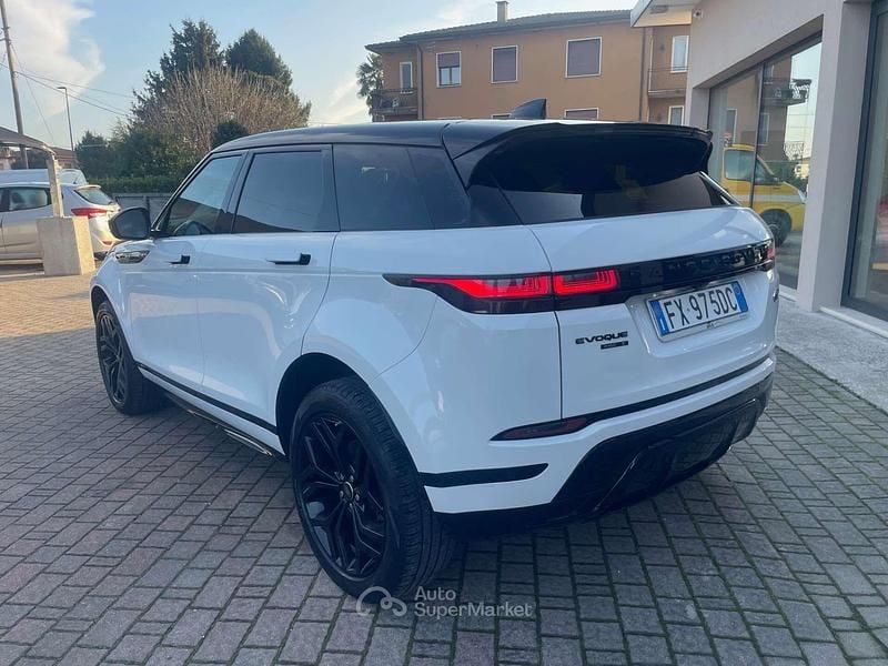 Usata Land Rover Range Rover evoque R-Dynamic 150 CV (110 kW) 2019 Bianco SUV