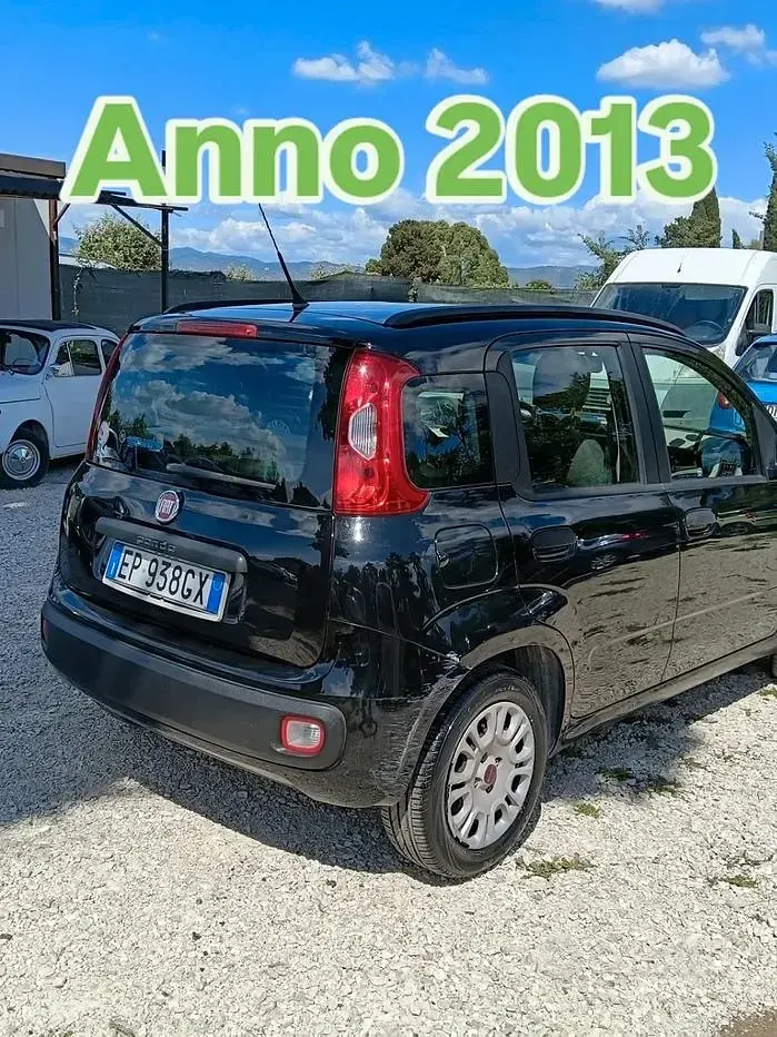 Usata Fiat Panda 69 CV (50 kW) 2013 Nero Utilitaria