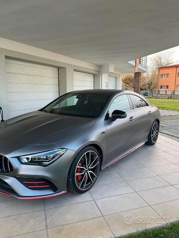 Usata Mercedes CLA35 AMG AMG 306 CV (225 kW) 2022 Grigio Berlina