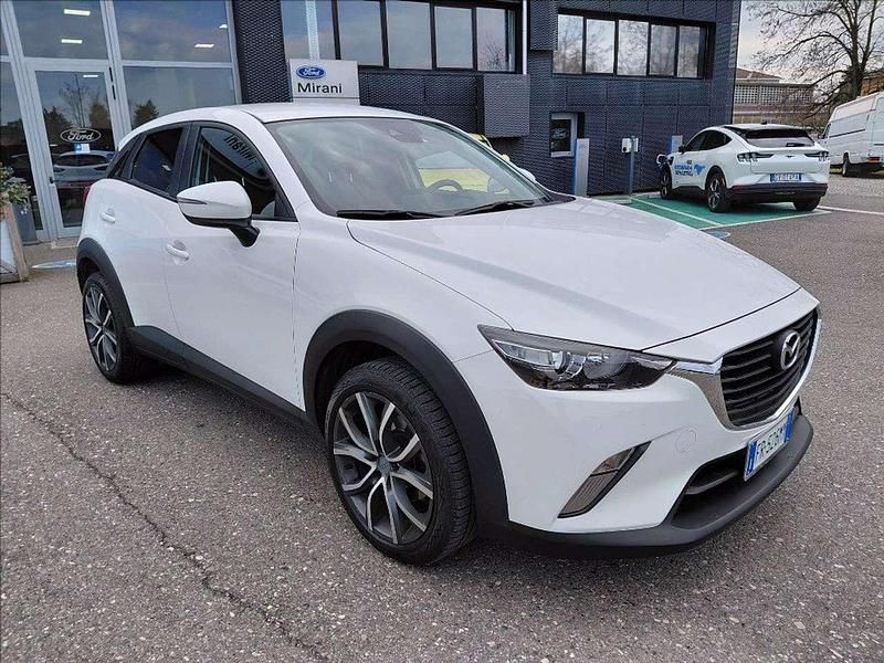 Usata Mazda CX-3 Evolve 105 CV (77 kW) 2018 Bianco SUV