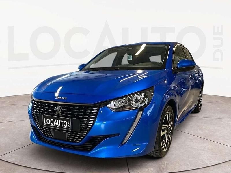 Usata Peugeot 208 Allure 101 CV (74 kW) 2021 Blu Utilitaria