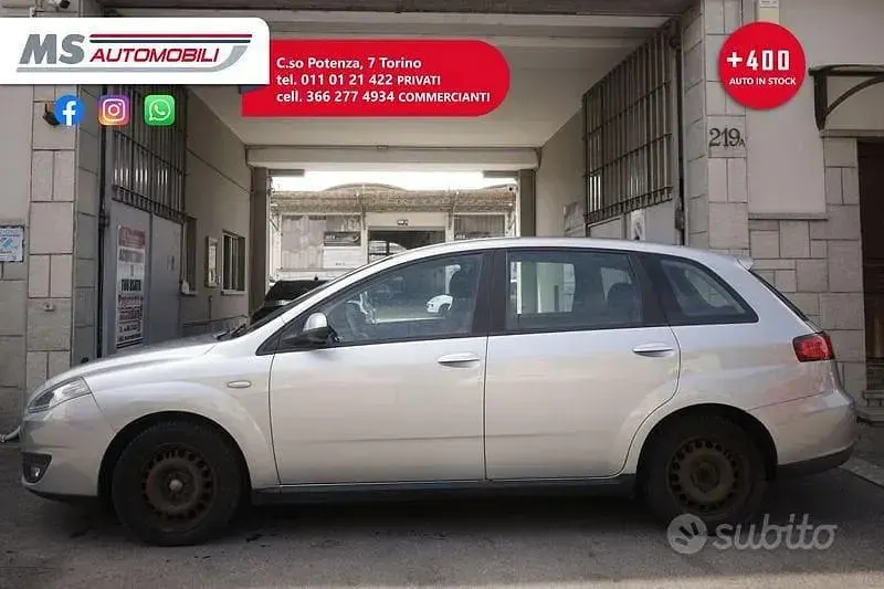 Usata Fiat Croma Active 120 CV (88 kW) 2009 Argento Utilitaria