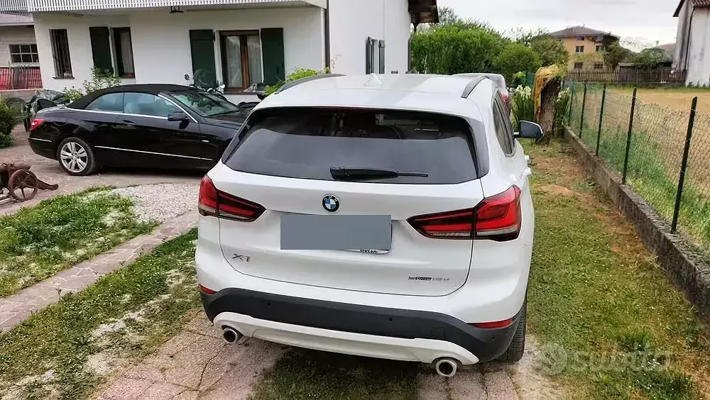 Usata BMW X1 Advantage 150 CV (110 kW) 2019 Bianco SUV
