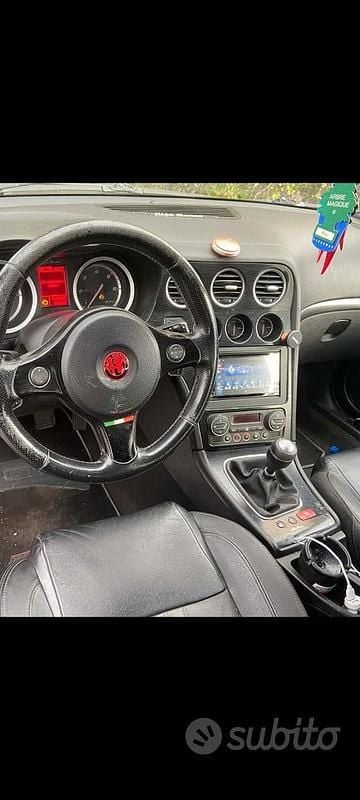 Usata Alfa Romeo 159 136 CV (100 kW) 2010 Nero Station wagon