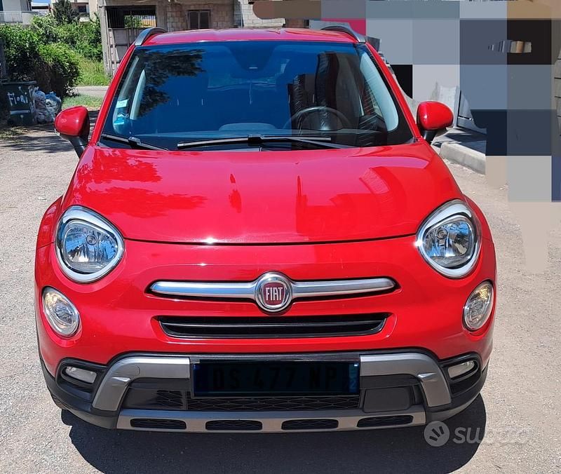 Usata Fiat 500X Cross Plus 120 CV (88 kW) 2015 Rosso SUV