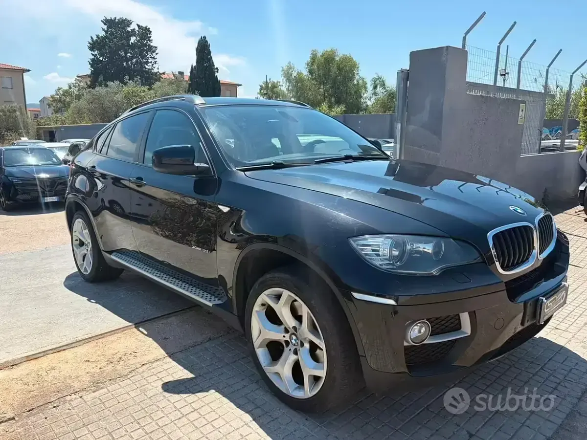 Usata BMW X6 306 CV (225 kW) 2012 Nero SUV