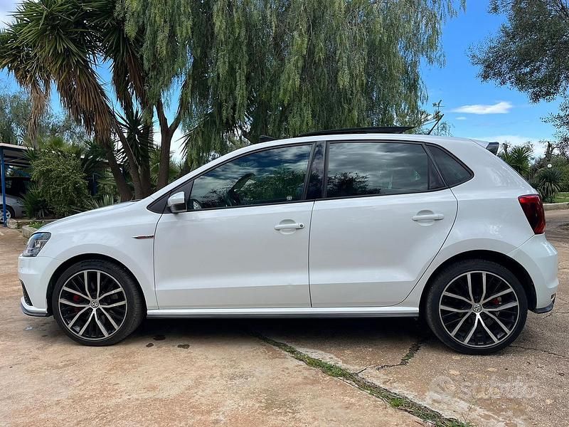 Usata VW Polo GTI 192 CV (141 kW) 2015 Bianco Berlina