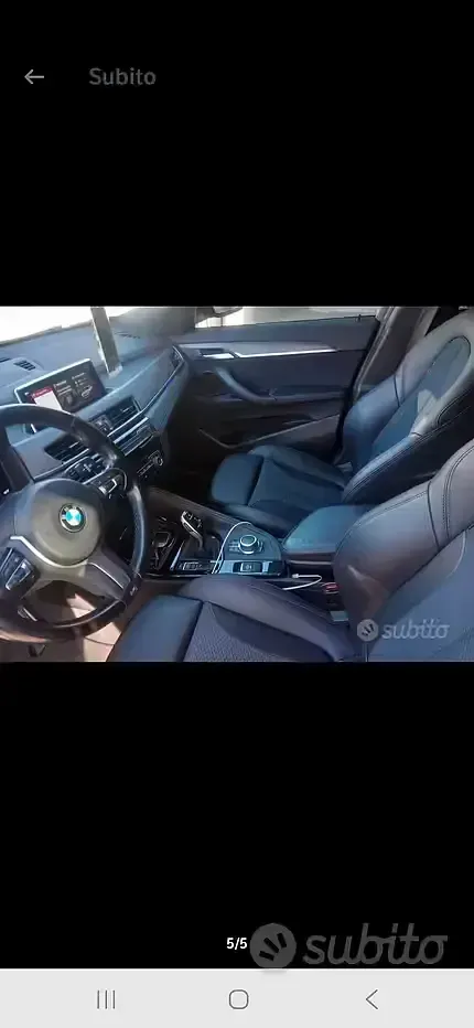 Usata BMW X2 116 CV (85 kW) 2022 Nero SUV