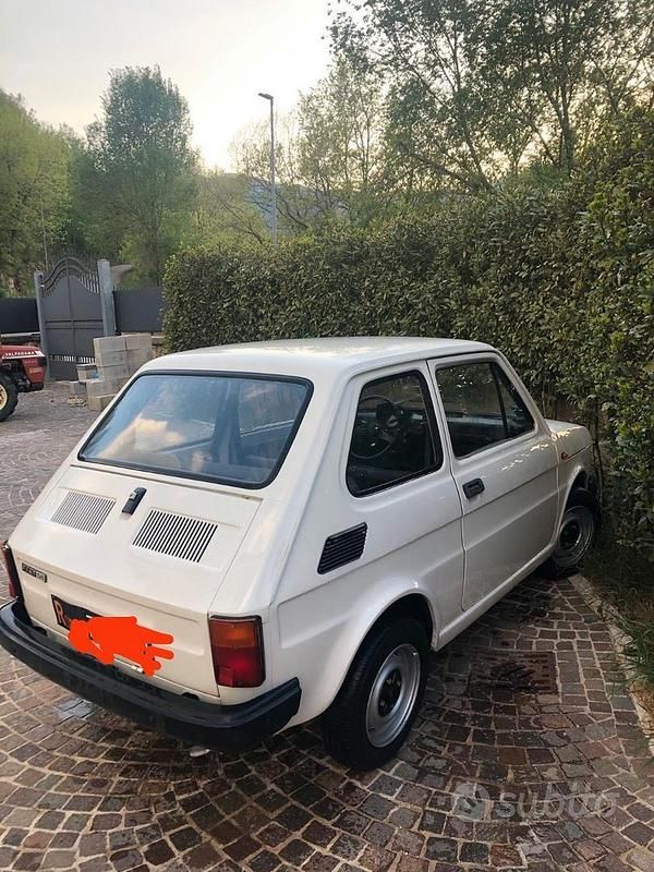 Usata Fiat 126 24 CV (17 kW) 1980 Bianco Utilitaria