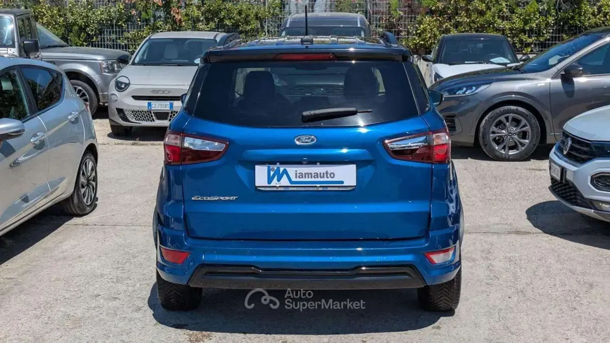 Usado Ford Ecosport 101 CV (74 kW) 2019 Azul SUV