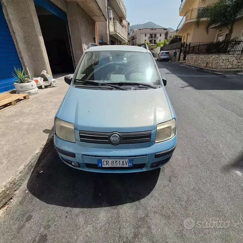 Usata Fiat Panda 2004 Bluazzurro Utilitaria