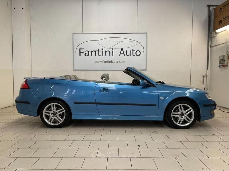 Usata Saab 9-3 Cabriolet Vector 175 CV (128 kW) 2006 Blu Cabrio