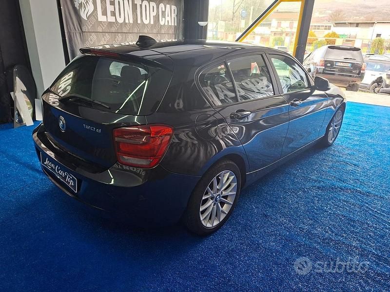 Usata BMW 120 184 CV (135 kW) 2012 Nero Utilitaria