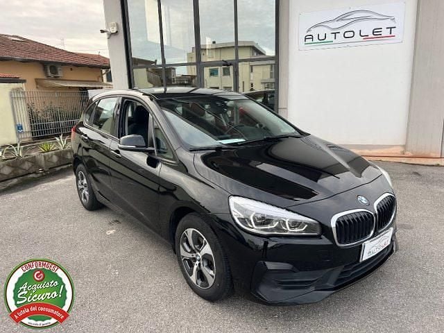 Usata BMW 216 Active Tourer Advantage 116 CV (85 kW) 2020 Nero Monovolume