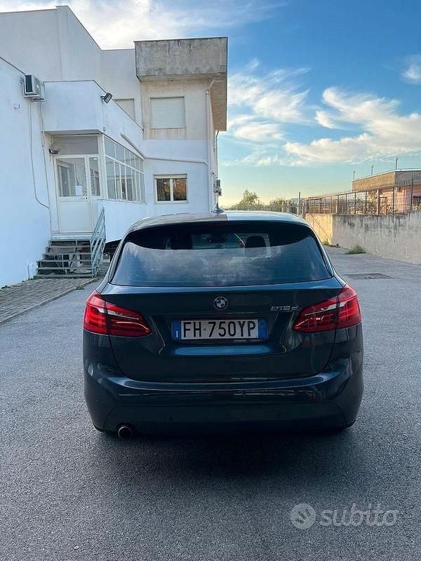 Usata BMW 218 Active Tourer 150 CV (110 kW) 2017 Grigio Monovolume