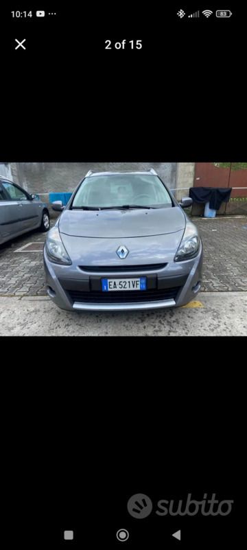 Usata 2010 Renault Clio GrandTour Station wagon | 3800 € (Buon prezzo) - Immagine 1/4